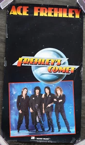 🔥Vintage 1987 ACE FREHLEYS Comet PROMO POSTER Comet Anton Fig Regan - Picture 1 of 8