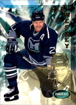 1995-96 Parkhurst International #98 Glen Wesley HARTFORD WHALERS - Image 1 of 2