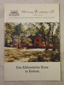 Broschüre Das altfriesische Haus in Keitum Insel Sylt Annemarie Winger Hans Laas - Bild 1 von 6