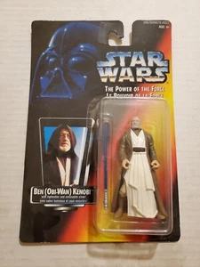 Star Wars Power of the Force Ben Obi-Wan Kenobi 3.75" Action Figure 1995 Kenner - Bild 1 von 8