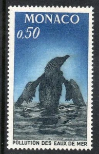 MONACO MNH 1971 SG1008 Campaign Against Pollution of the Sea - Picture 1 of 1