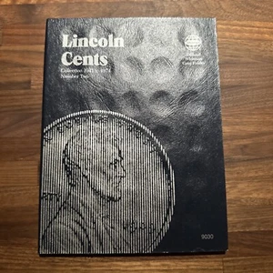 Whitman Münzordner 9030 Lincoln Cent #2 1941-1974 Buch/Album Penny - Bild 1 von 7