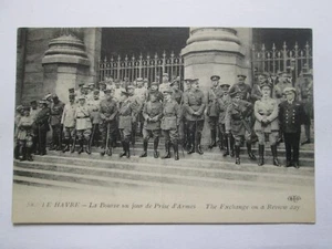 Allied Officers Exchange of Review Le Harve France Vintage Postcard L15 - Picture 1 of 2
