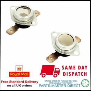 FITS HOTPOINT CREDA ARISTON PROLINE TUMBLE DRYER THERMOSTAT KIT WHITE SPOT pmd - Picture 1 of 2