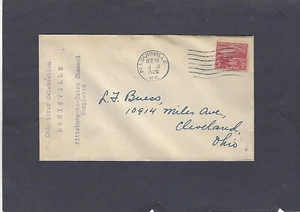 #681 2c OHIO RIVER FDC LOUISVILLE, KY 19-1929 - Imagen 1 de 1
