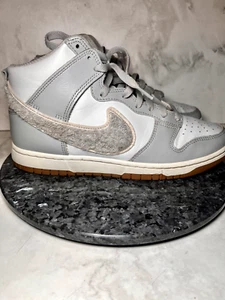 Nike Dunk High Retro University Chenille Grey Gum DR8805-003 Herren Größe 8 - Bild 1 von 14