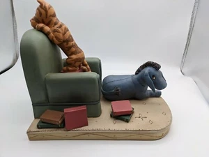 Disney Classic Winnie the Pooh Bookend HTF Michael & Co Library Tigger Eeyore - Picture 1 of 5