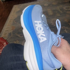Hoka Bondi 8 Herren Laufschuhe blau Größe 10 D neu authentisch - Bild 1 von 8