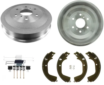 Para Chevrolet Silverado 1500 2009-2013 2 tambores de freno traseros y zapatas de freno traseras 4 piezas Foto 1 de 4