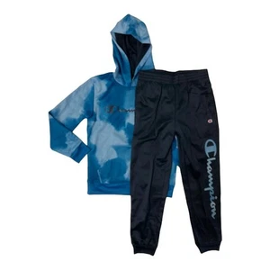 Champion Boy's Heavyweight Polyester Jogger Blue 7/8 - Picture 1 of 1