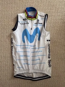 UCI World TeamTour Cycling Jersey - Size S Small White multi - Picture 1 of 3