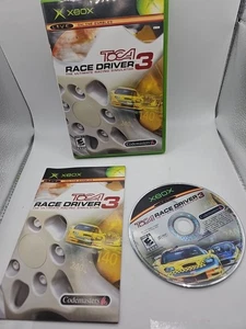 ToCA Race Driver 3 (Microsoft Xbox, 2006) Cib Tested Working - Picture 1 of 3