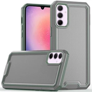 Military Grade TUFF Rank Hybrid Armor Case for Samsung Galaxy A26 5G - Grey - Picture 1 of 4