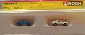 Noch 4725 Spur Z Porsche 911 Coupe Farben können variieren (2er Set) - Bild 1 von 3
