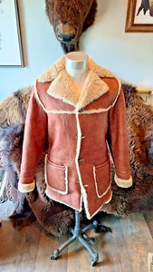 Cabela's Herren Leder Lammfell Lammfell Large Jacke - Bild 1 von 11