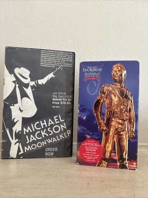 Michael Jackson Moonwalker VHS Box Set - Image 1 of 4