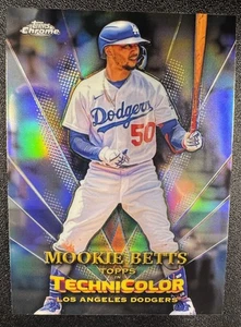 2023 Topps Chrome - Topps in Technicolor Mookie Betts #TT-22 - Picture 1 of 2