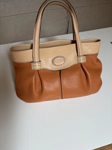 Original TOD’S Leder-Tote Bag orange sehr guter Zustand 32×16×30 cm - Bild 1 von 5