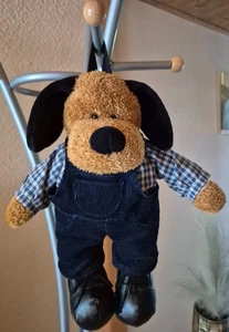 Kinder Rucksack Plüsch Hund mit Tragegriff - Bild 1 von 4