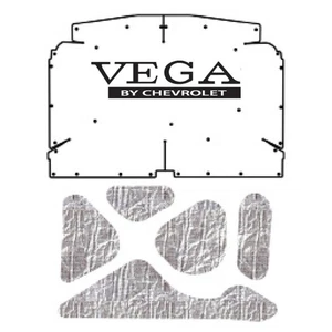 Hood Insulation Pad Heat Shield for 71-77 Chevrolet Vega Under Cover w/G-0 Vega - Bild 1 von 10