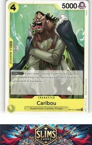 OnePiece TCG - Caribou Near Mint or Better B2G1 - Bild 1 von 2