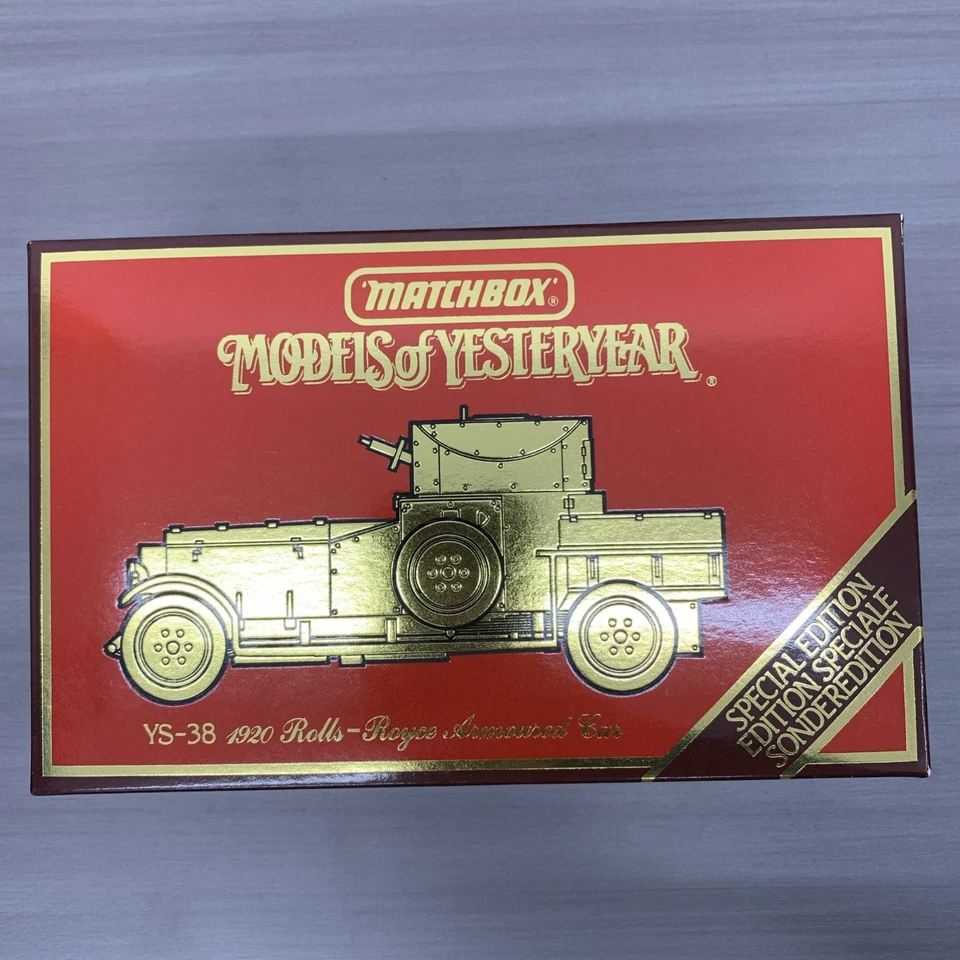 Matchbox Models of Yesteryear YS38 1920 Rolls Royce Armoured Car Special Edition - Image 1 of 4