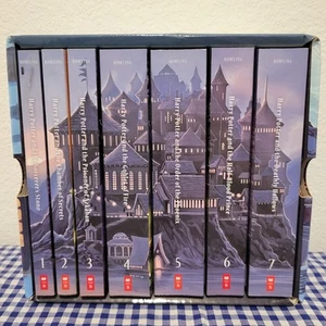 Harry Potter Die komplette Serie Taschenbuch Box Set von JK Rowling 2013 Scholastic - Bild 1 von 13