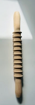 Rodillo de madera cortador de pasta Tredoni - Fettuccine - Natural  Foto 1 de 2