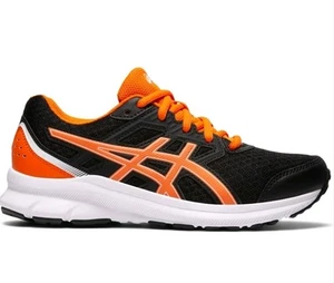 Original Asics Jolt 3 GS KIDS BLACK/ MARIGOLD ORANGE - Picture 1 of 7