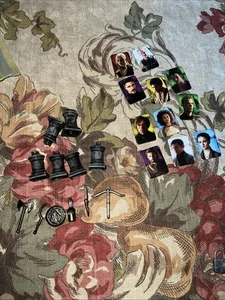 Game of Thrones CLUE Replacement Pieces Arakh Dagger Vial Axe Crossbow New - Picture 1 of 4