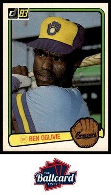 1983 Donruss #384 Ben Oglivie - Image 1 of 2