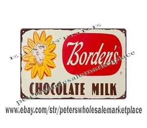 dairy products Chocolate milk dairy groceries tin sign plaques with sayings - Picture 1 of 4
