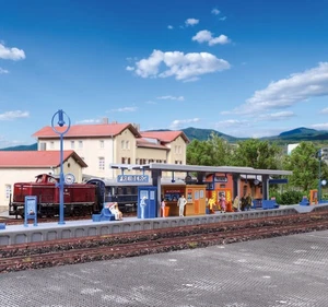 N Scale Buildings - 37503 - N Platform Freiberg - Kit - Picture 1 of 3