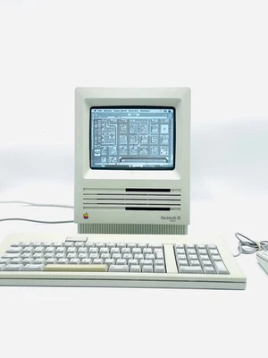 APPLE MACINTOSH SE FDHD M5010  (1989) | DOUBLE 1.4 MO FLOPPY DISK & 4MO RAM - Bild 1 von 4