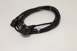 4m Kettle Lead - IEC c13 Power Cable 3 Pin UK Plug for Projector TV PC - Used - Picture 1 of 14