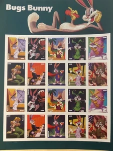 Scott #5494-5503 Bugs Bunny Forever Sheet MNH - Picture 1 of 1