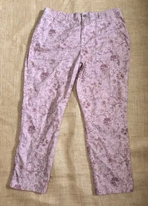 Knox Rose Dusty Light Mauve Floral Jeans Gr. XL Cottage Fairy Core Boho - Bild 1 von 8