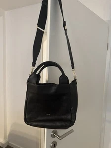 Abro Tasche , Schwarz , Leder , Topzustand - Bild 1 von 7