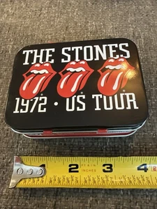 VANDOR 4" Mini ROLLING STONES TIN LUNCH BOX 1972 US Tour Neuheit Container NEUWERTIG - Bild 1 von 7