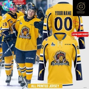 Camisa de hockey personalizada Shawinigan cataratas 2025 equipo de hockey ropa regalo - Imagen 1 de 4