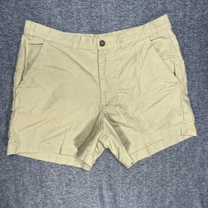 Pantaloncini corti uomo vintage Patagonia cotone biologico taglia 34 outdoor casual beige - Foto 1 di 7