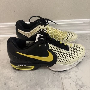Nike Air Max Courtballistec 3.3 Shoes Mens 11 Sonic Yellow Black Sneakers - Picture 1 of 19