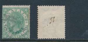 NATAL, 1870 1s green  fine, SG59, cat GBP14 - Picture 1 of 1