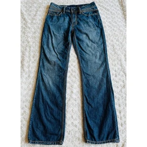 Buffalo David Bitton Game Bootcut Cotton Mens Denim Blue Jeans Size 30 - Picture 1 of 11