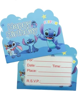 20Pcs Children Birthday Invitations,Children Party Invitations Birthday Party... - Picture 1 of 12
