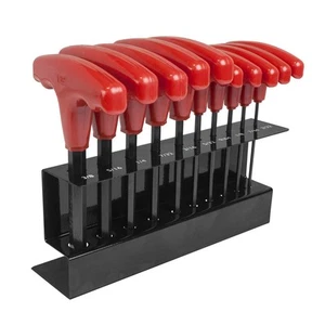 P10TSAE 10Piece T-Handle SAE Hex Wrench Set - Picture 1 of 5