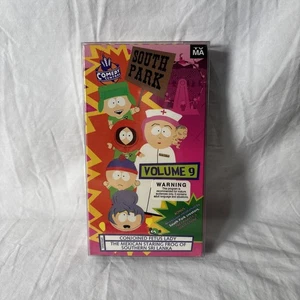 South Park - Volume 9 - VHS 1999 Conjoined Fetus Lady NEW SEALED W/ Watermark - Picture 1 of 5