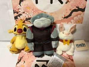 Disney stanDs Plush Toy Lilo & Stitch Series Disney Store Limited Set of 3 - Picture 1 of 8