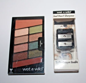 Wet n Wild ColorIcon Eyeshadow Palette #759 Comfort Zone + Dual Pencil Sharpener - Picture 1 of 2