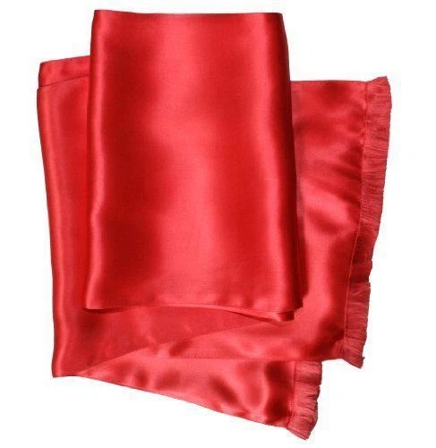 Bufanda de aviador Royal Silk® - ROJO BRILLANTE - Suave, elegante, elegante, 100 % seda satinada Foto 1 de 1